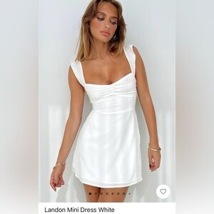 Princess Polly Landon Mini Dress White